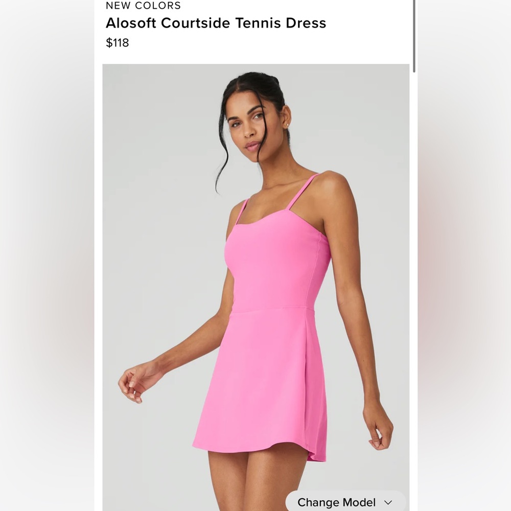 Alo Alosoft Courtside Tennis Dress